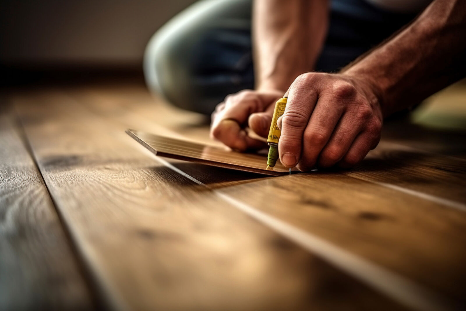 Stofarm werken in een bewoond huis